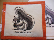Load image into Gallery viewer, Nuts About You Squirrel Towel & Potholder Set