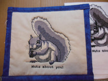 Load image into Gallery viewer, Nuts About You Squirrel Towel & Potholder Set