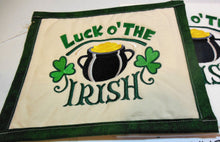 Load image into Gallery viewer, Nothing but happiness Towel & Potholder Set