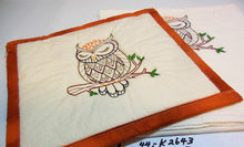 Load image into Gallery viewer, Sleeping Owl Towel & Potholder Set