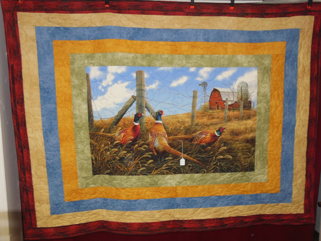 Pheasants Quilt