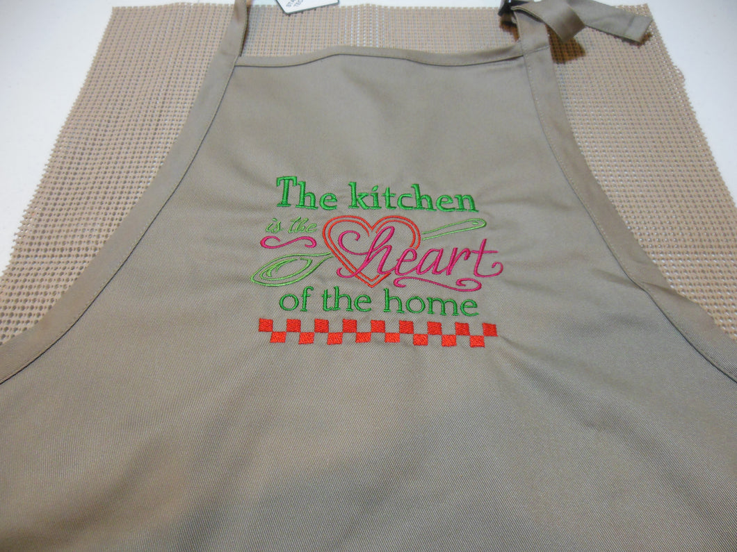 The kitchen is the heart of the home Apron