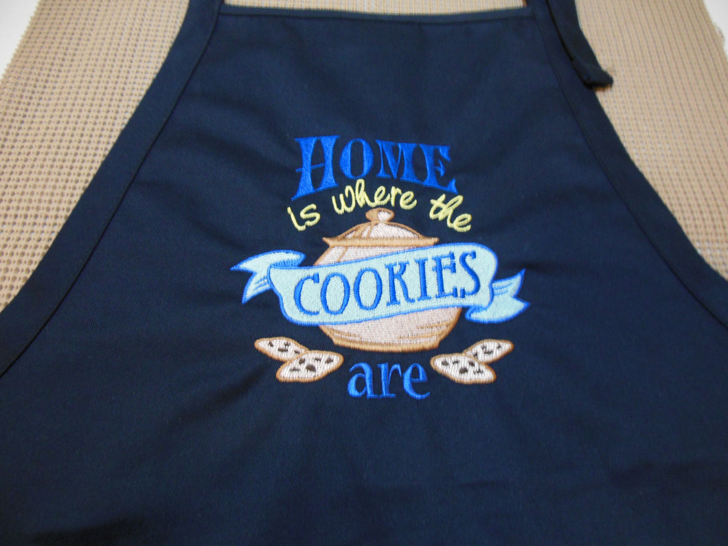 Home is where the cookies are. Apron