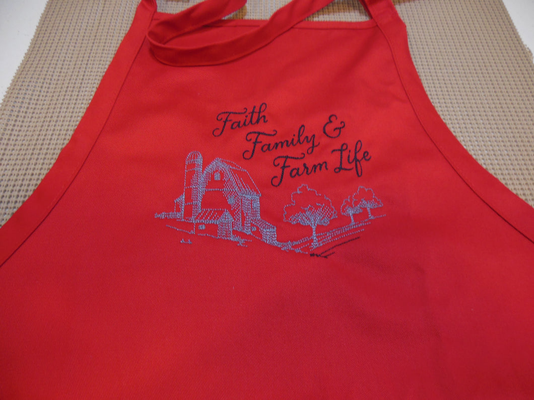 Faith, Family & Farm Life Apron