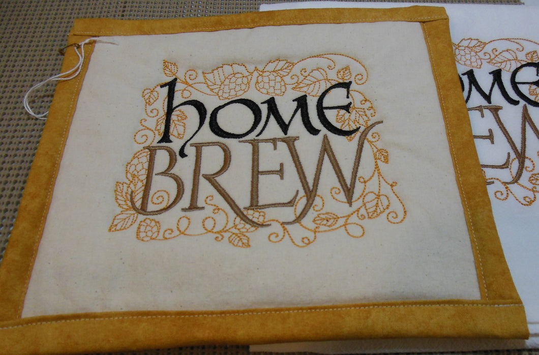 Home Brew Towel & Potholder Set