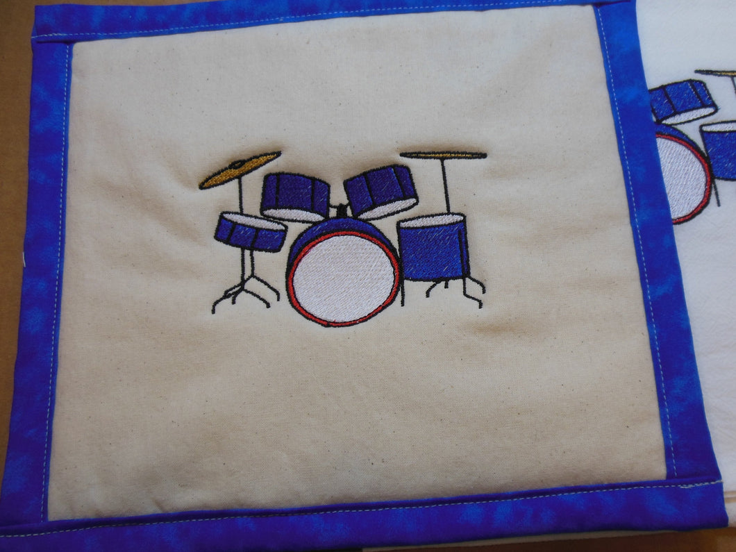 Drum Set Towel & Potholder Set