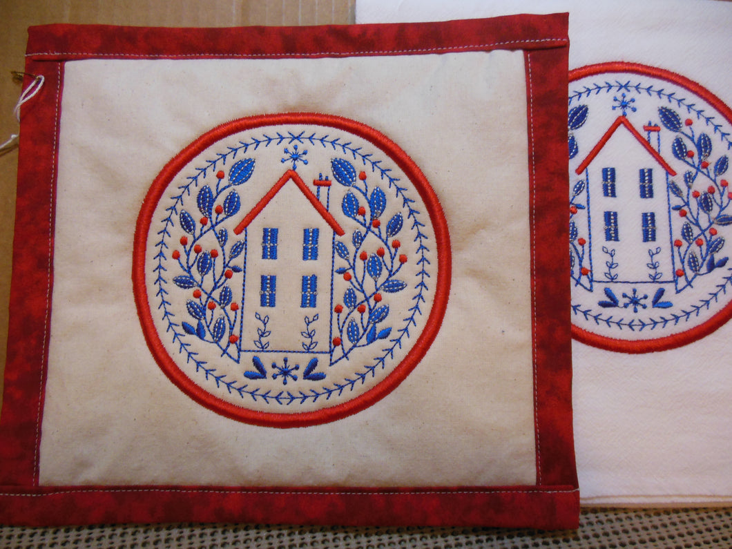 Nordic House Towel & Potholder Set