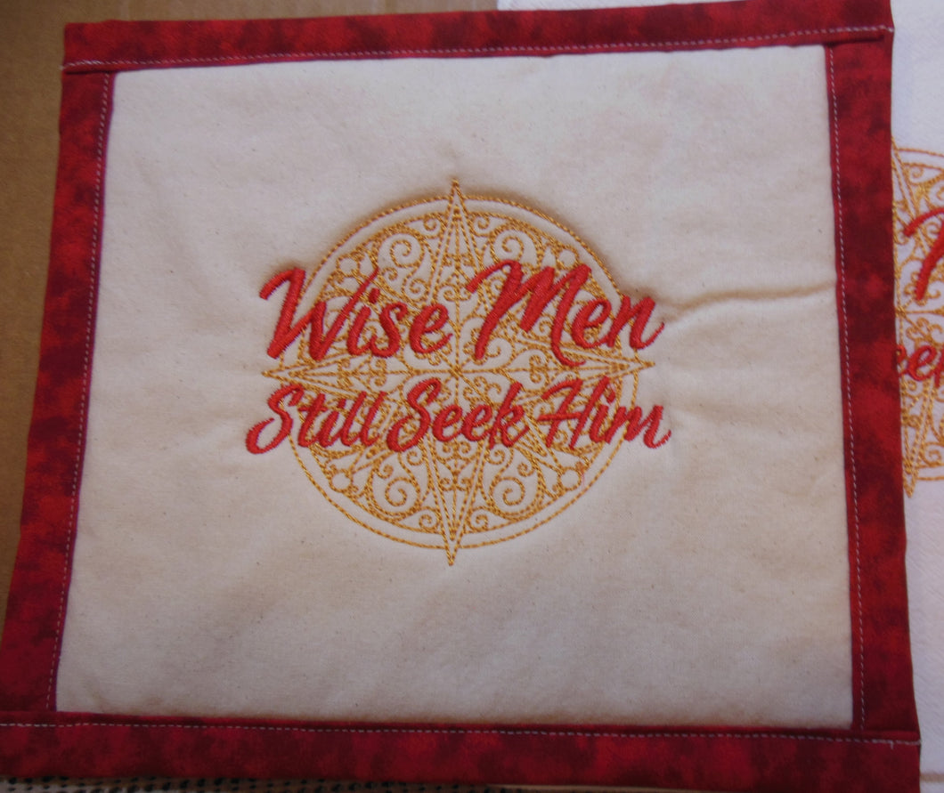 Wise Men Still Seek Him Towel & Potholder Set