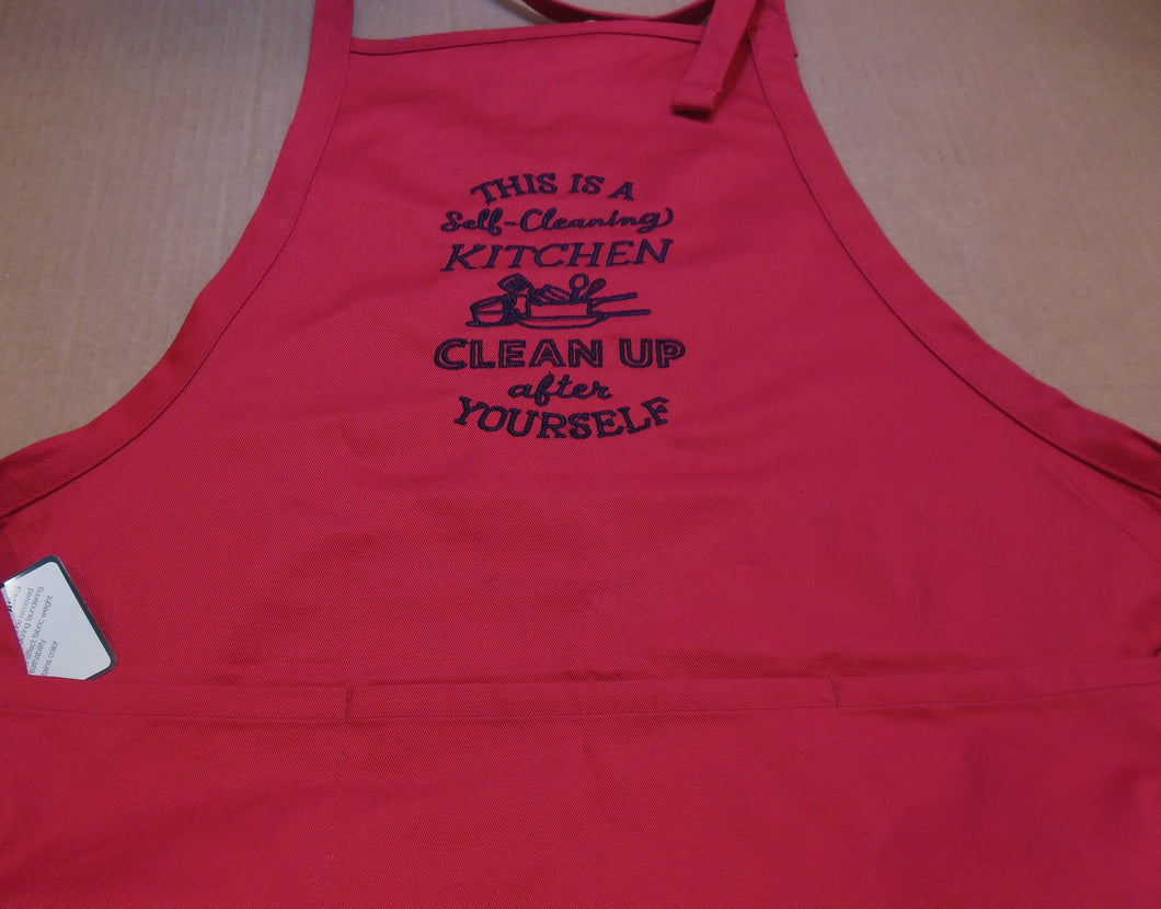 Self Cleaning Kitchen Apron