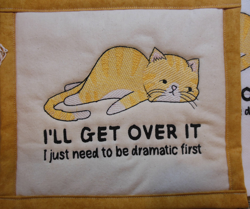 I'll Get Over It-Cat Towel & Potholder Set