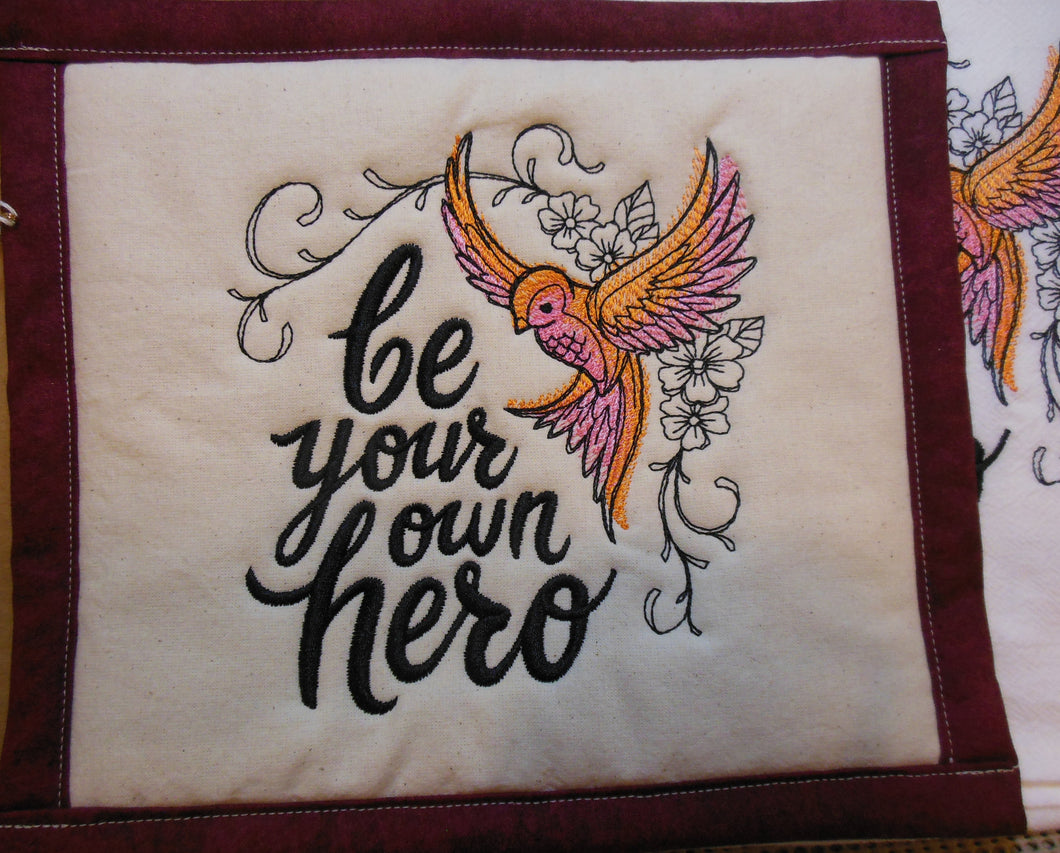 Be Your Own Hero Towel & Potholder Set