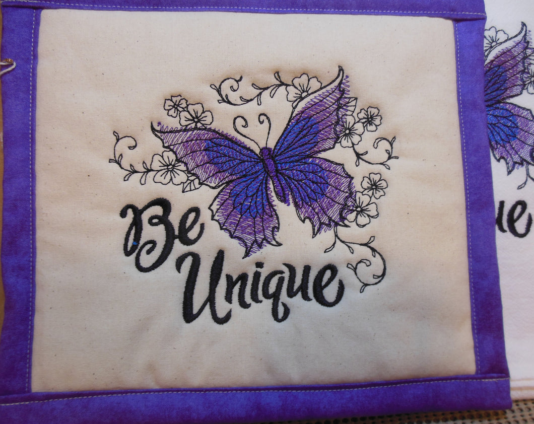Be Unique Towel & Potholder Set