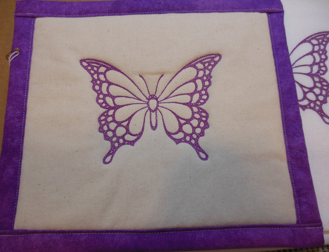 Whispering Wings Butterfly Towel & Potholder Set