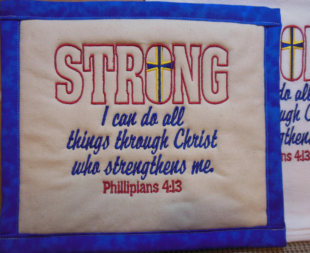 Strong Towel & Potholder Set