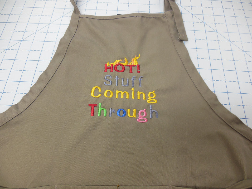 Hot Stuff Coming Through Apron