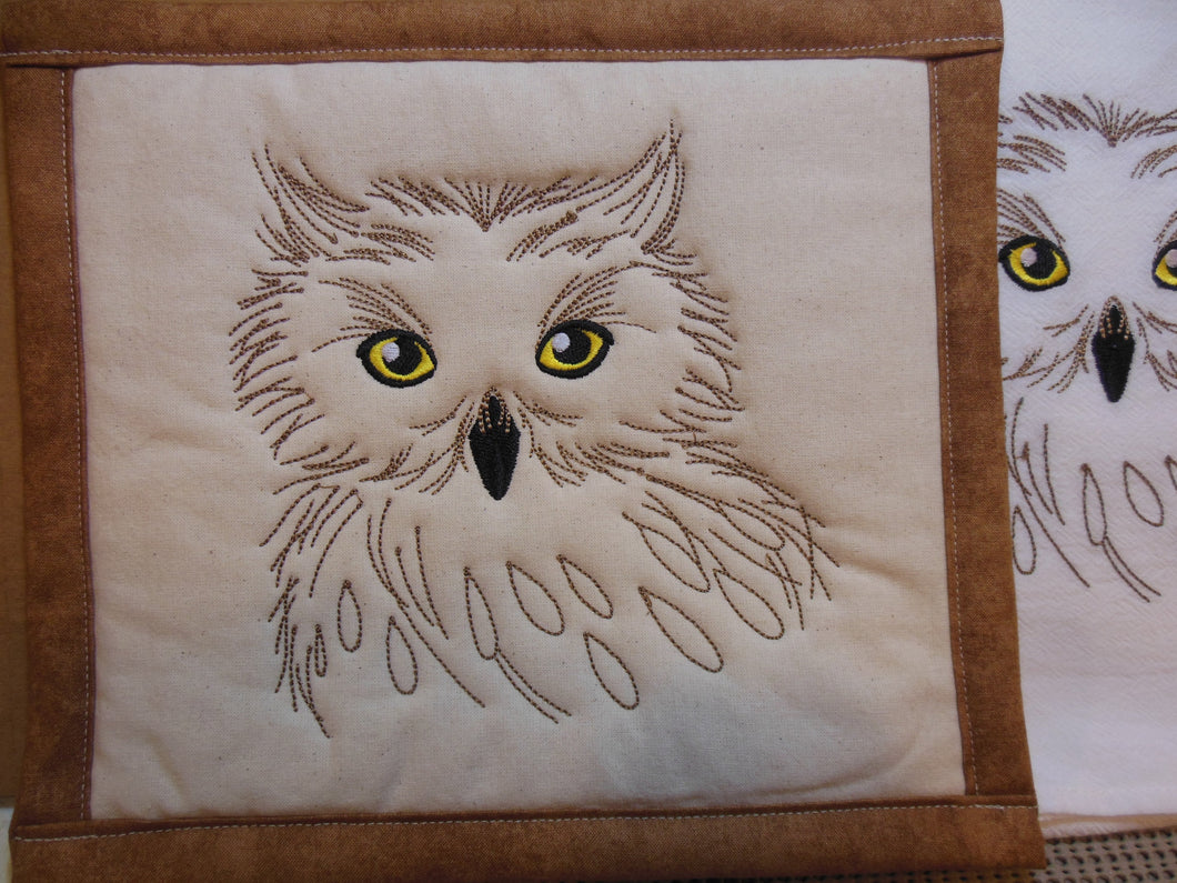 Wise Owl Towel & Potholder Set