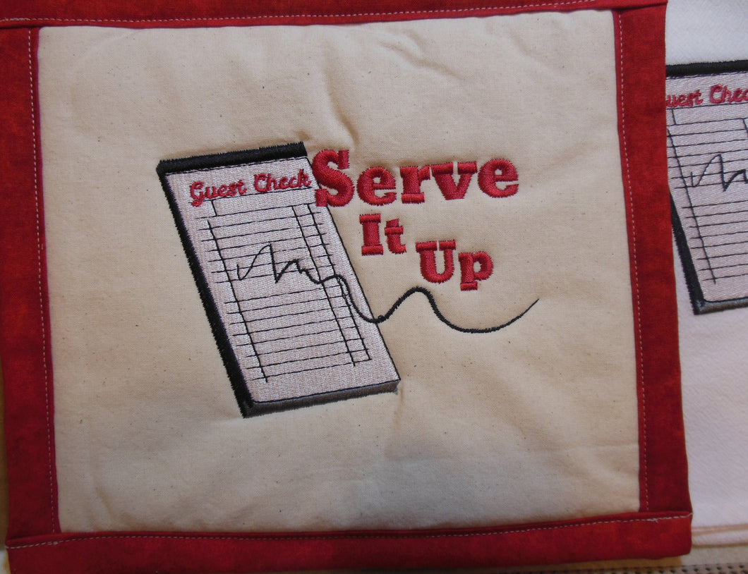 Serve IT Up Towel & Potholder Set