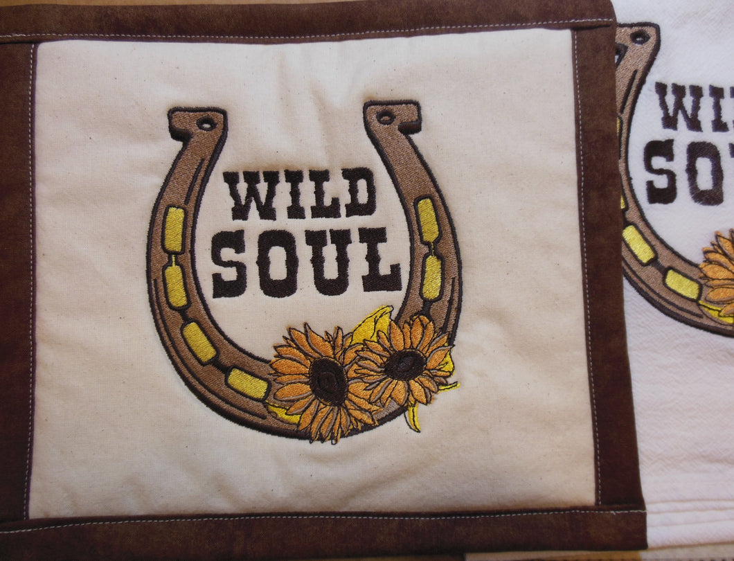 Wild Soul  Towel & Potholder Set