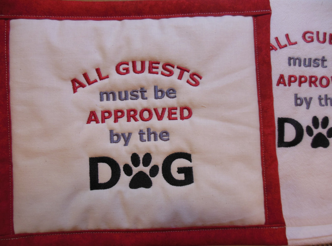 Approved By The Dog Towel & Potholder Set