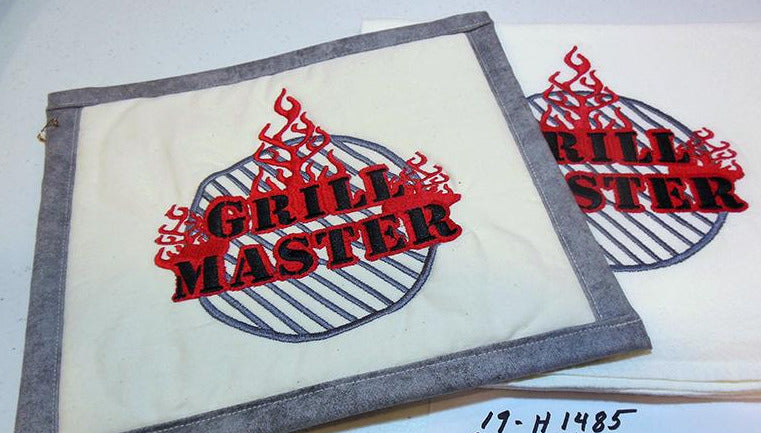 Grill Master Towel & Potholder Set