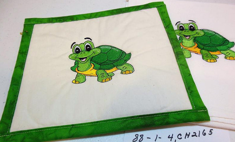Little Turtle Towel & Potholder Set