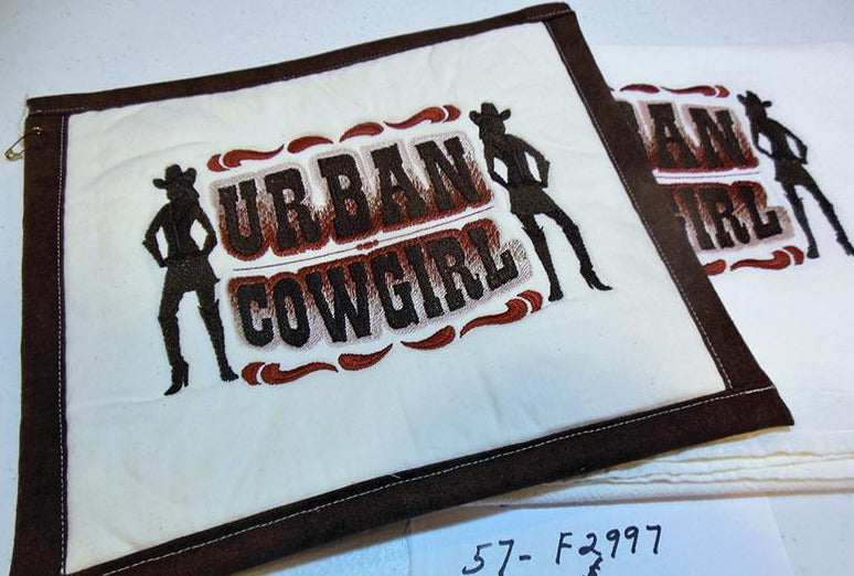 Urban Cowgirl Towel & Potholder Set