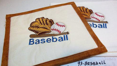 Baseball 1 Towel & Potholder Set