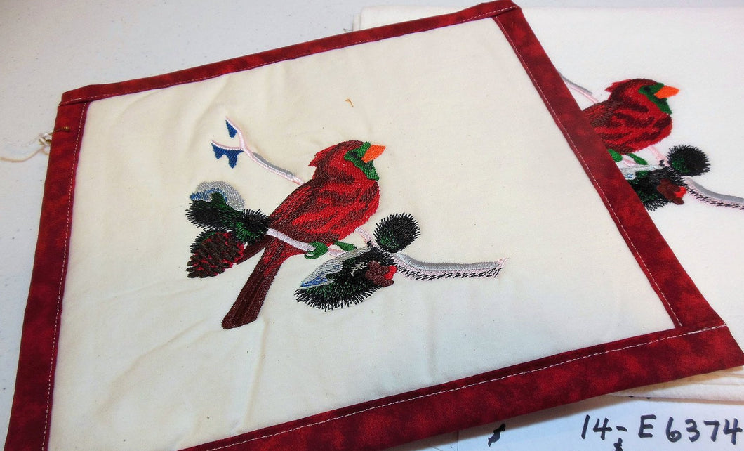 Cardinal Towel & Potholder Set
