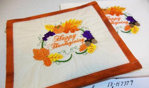 Happy Thanksgiving 2 Towel & Potholder Set