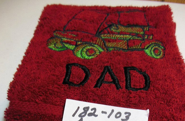 Golf Dad Golf Towel