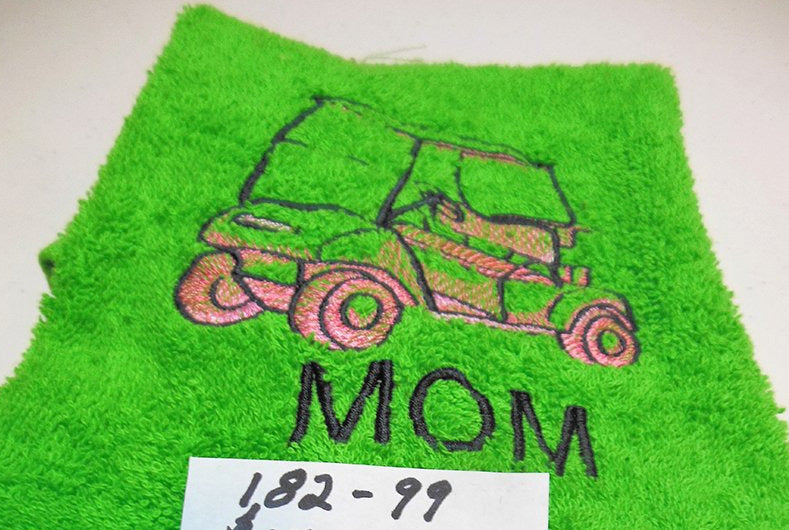Golf Mom Golf Towel
