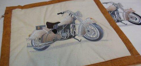 Motorcycle1 Towel & Potholder Set