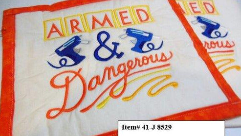 Armed and Dangerous Towel & Potholder Set