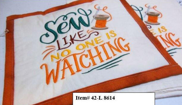 Sew Like No Ones Watching Towel & Potholder Set