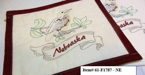 Nebraska Bird Towel & Potholder Set