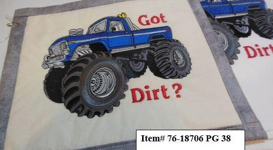 Got Dirt Truck Towel & Potholder Set