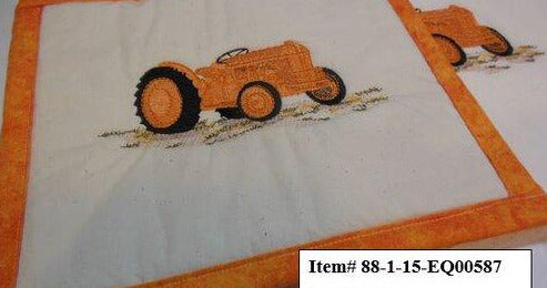Tractor6 Towel & Potholder Set