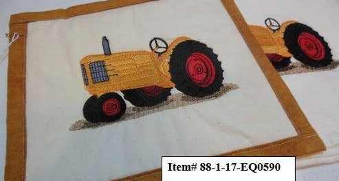 Tractor8 Towel & Potholder Set