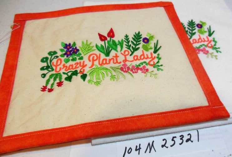 Crazy Plant Lady Towel & Potholder Set