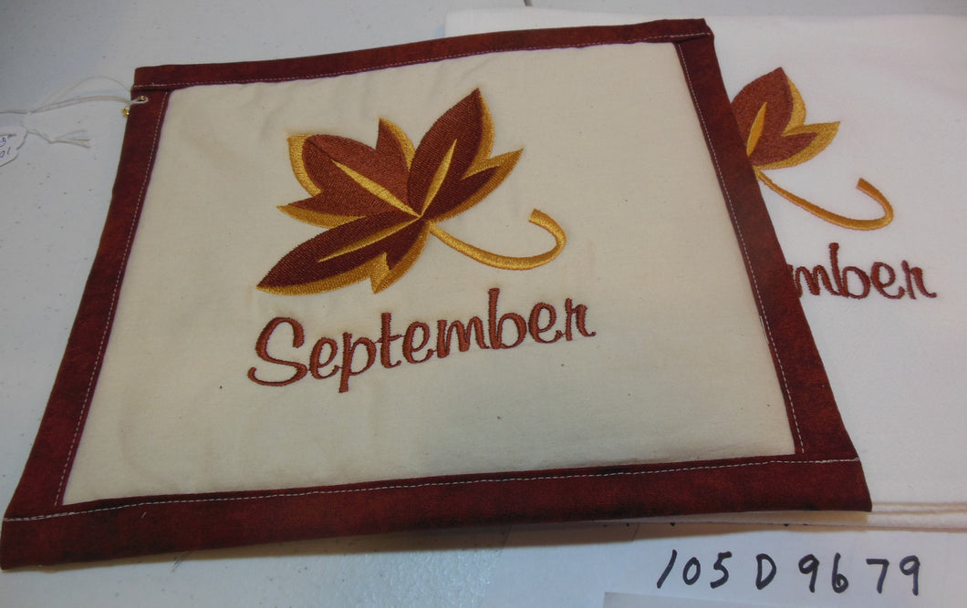 September Towel & Potholder Set