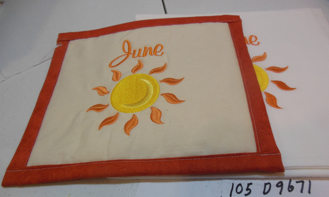 June Towel & Potholder Set