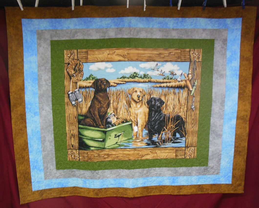 Three Labs Quilt