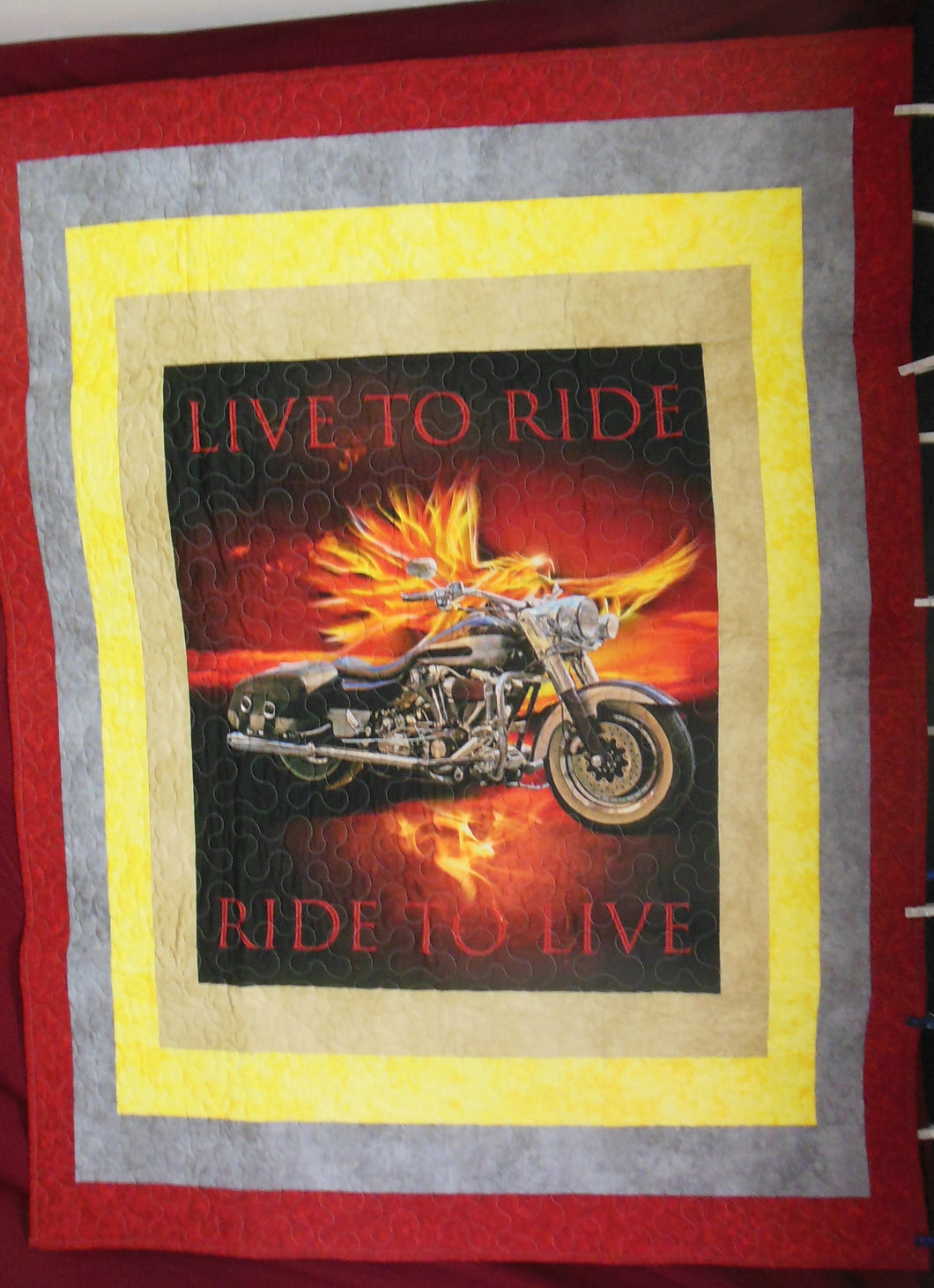 Live To Ride Quilt