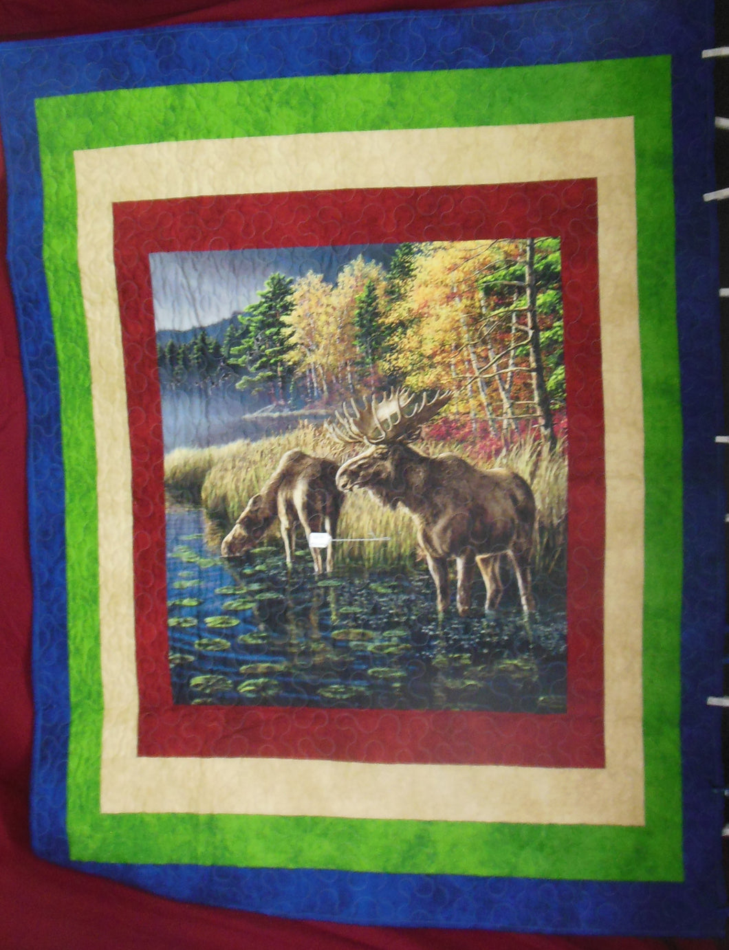 Woodland Moose Quilt