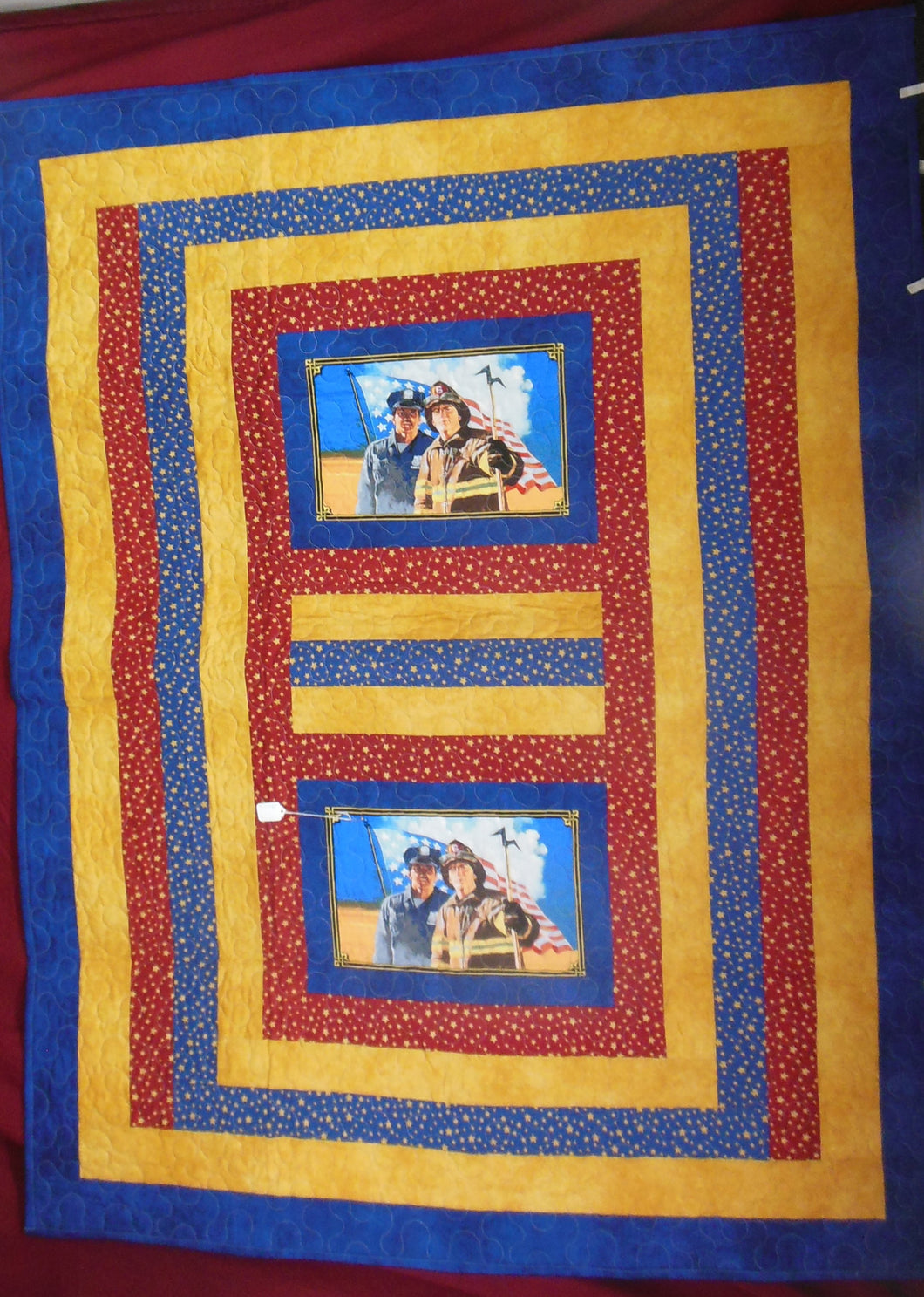 Fireman and Policeman Quilt