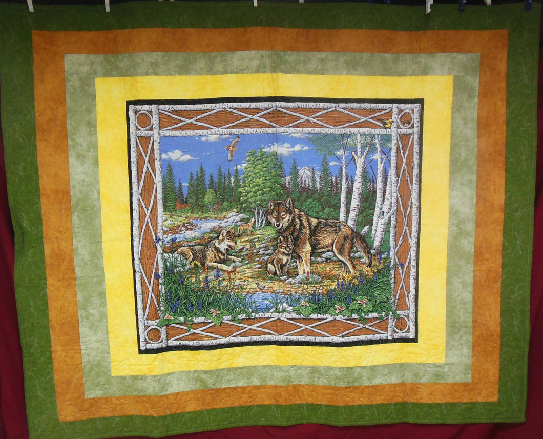 Wolf Family Quilt