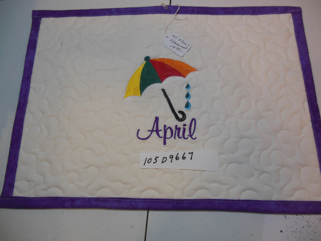April Place Mat