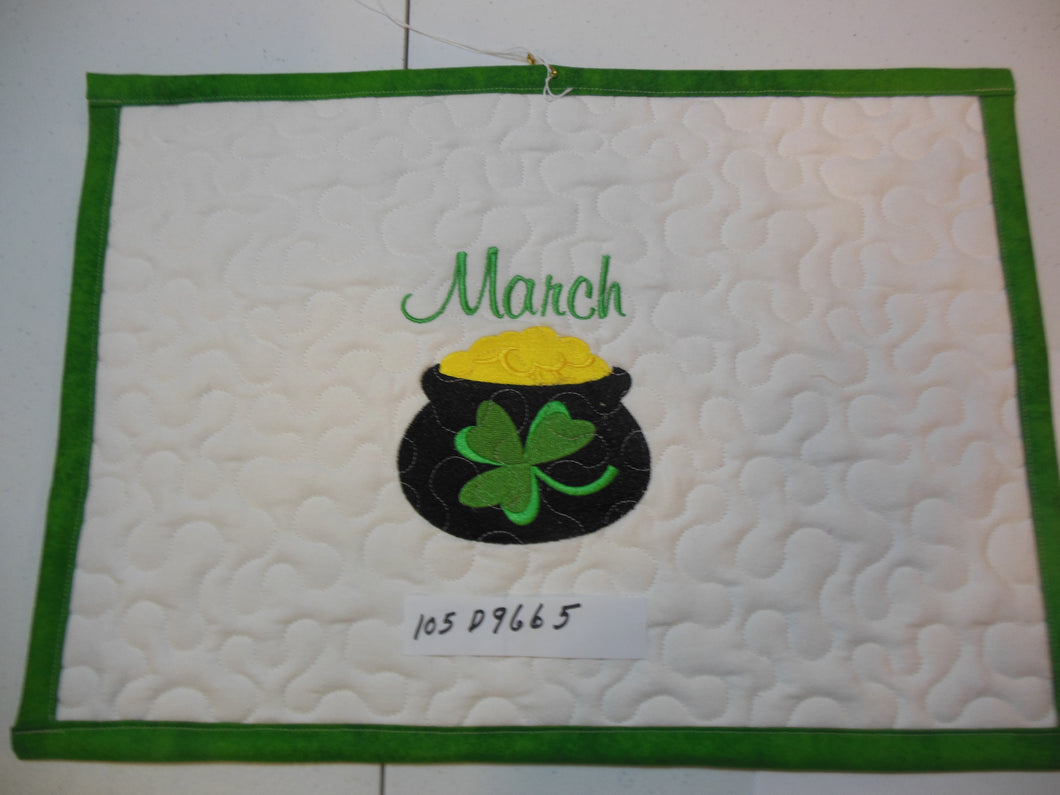 March Place Mat