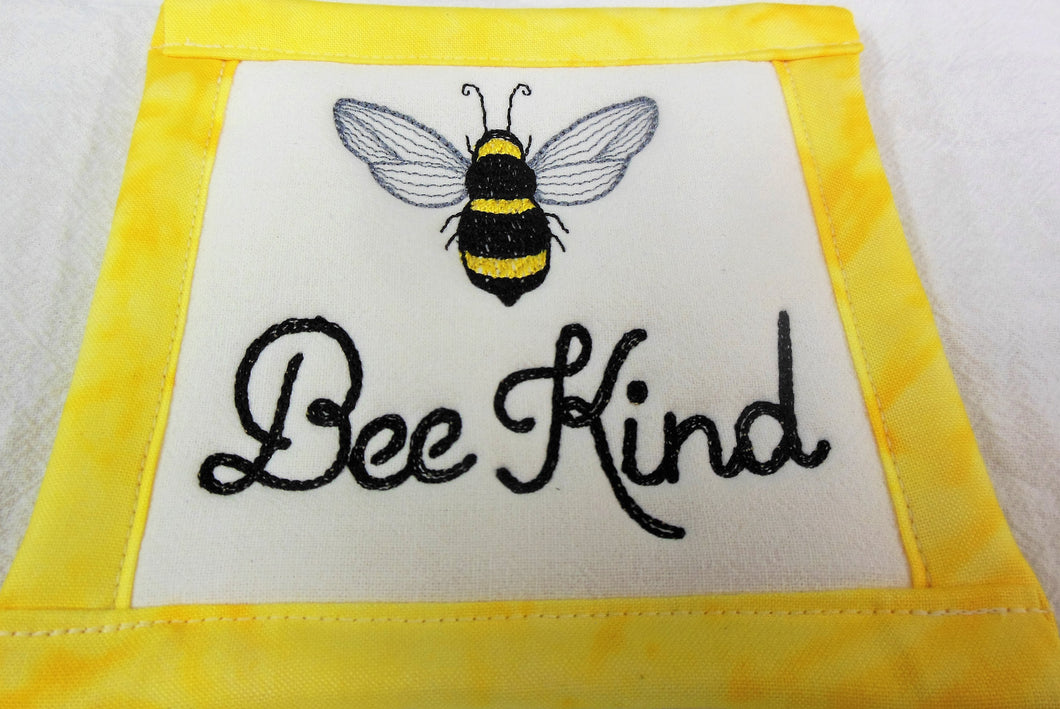 Bee Kind sampler Coaster