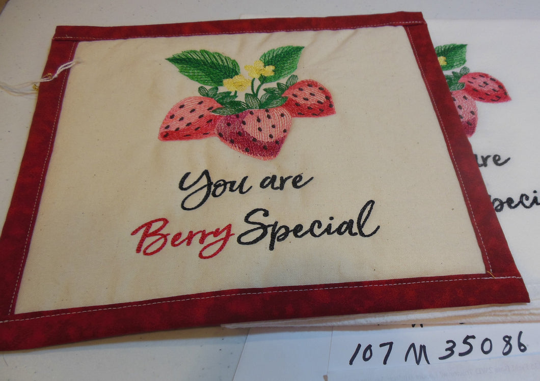 You are Berry Special Towel & Potholder Set